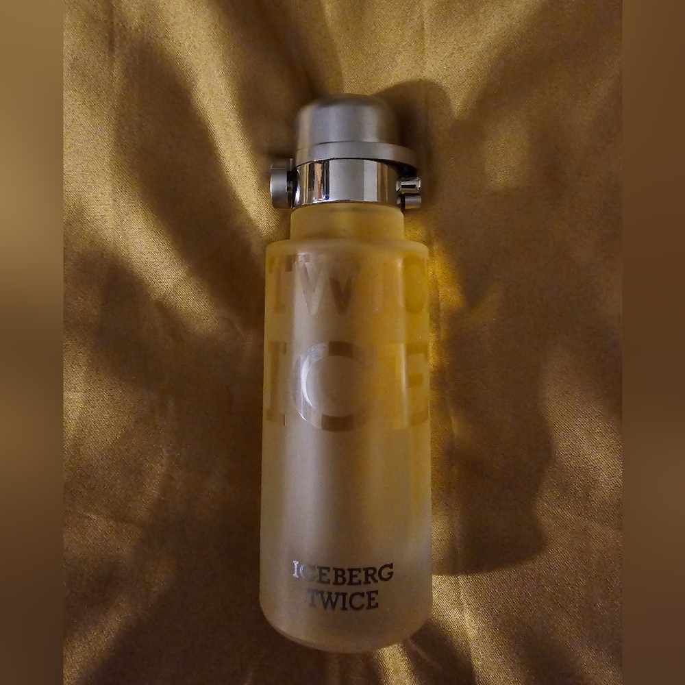 ULTRA RARE Iceberg Twice Men's ORIGINAL VINTAGE FORMULA EDT Cologne MENS 4.23OZ